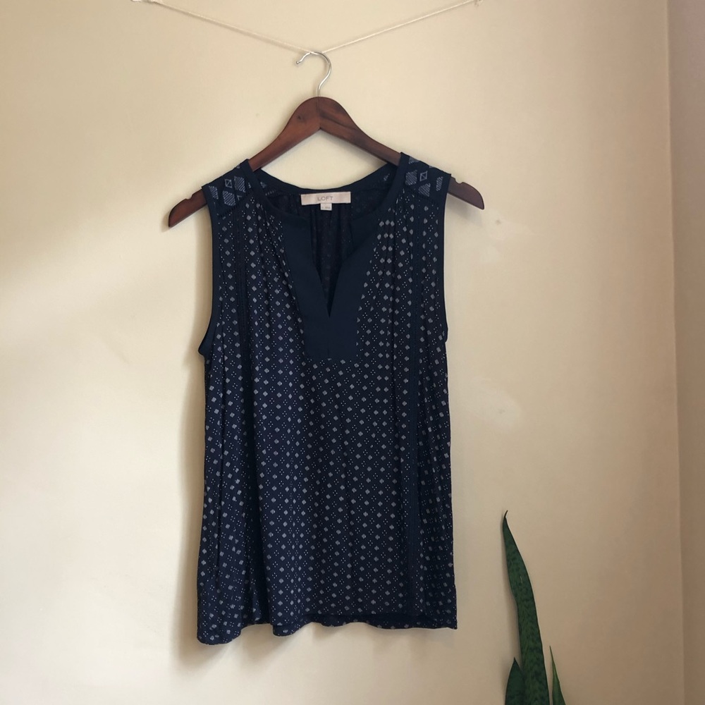 Ann Taylor LOFT Sleeveless Blouse for Work